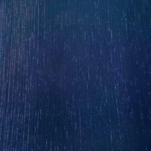 GAZE DUPLA RISCA LUREX AZUL MARINHO