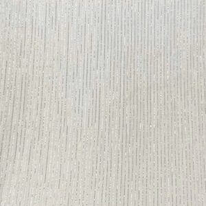 GAZE DUPLA RISCA LUREX BRANCO